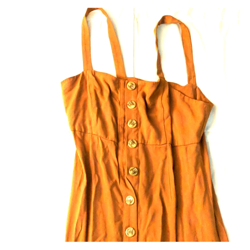 Maxi button up dress